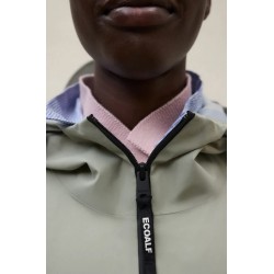 Parka Larga Neve Verde Ecoalf Mujer Impermeable | Eolo Sanxenxo