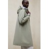Parka Larga Neve Verde Ecoalf Mujer Impermeable | Eolo Sanxenxo