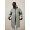 Parka Larga Neve Verde Ecoalf Mujer Impermeable | Eolo Sanxenxo