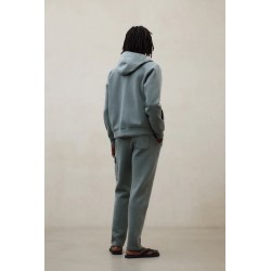 Sudadera Dylan Hybrid Verde Hombre Ecoalf | Capucha Cremallera Sostenible | Eolo Sanxenxo