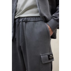 Pantalón Cargo Gris Sostenible | Estilo Casual y Cómodo