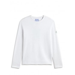 Sudadera blanca Act Now ECOALF sostenible | Moda eco