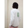 Sudadera blanca Act Now ECOALF sostenible | Moda eco