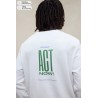 Sudadera blanca Act Now ECOALF sostenible | Moda eco