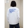 Camiseta blanca Sustainability de manga larga | Moda sostenible