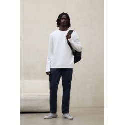 Camiseta blanca Sustainability de manga larga | Moda sostenible