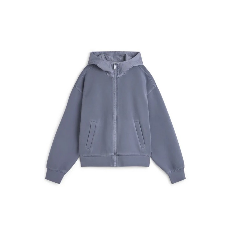 Sudadera Arica Azul con Capucha Sostenible | Ecoalf