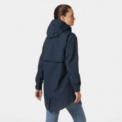 Parka azul marino mujer impermeable | Uso diario