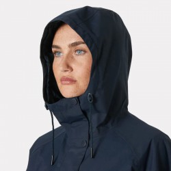 Parka azul marino mujer impermeable | Uso diario