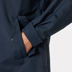 Parka azul marino mujer impermeable | Uso diario