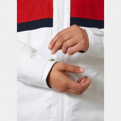 Chaqueta Náutica Mujer Helly Hansen Salt Sailing Blanca