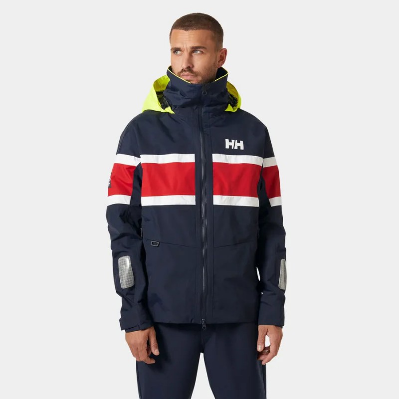 Chaqueta Náutica Helly Hansen Salt Sailing Azul Marino