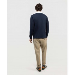 Polo Rugby Marino Manga Larga Hombre | El Ganso | Eolo Sanxenxo