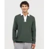 Polo Rugby verde Manga Larga Hombre | El Ganso | Eolo Sanxenxo