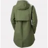 Parka verde mujer impermeable | Entretiempo y uso diario