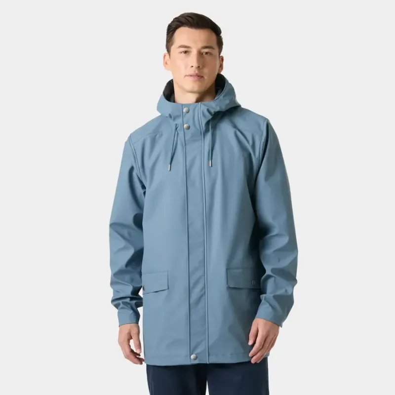 Chaqueta impermeable Helly Hansen hombre azul claro | Ligera y actual | Eolo