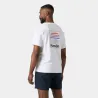 Camiseta Helly Hansen Blanca Hombre | Logo Espalda | EOLO Sanxenxo