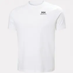 Camiseta Helly Hansen Blanca Hombre | Logo Espalda | EOLO Sanxenxo