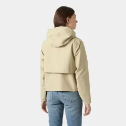 Chaqueta impermeable mujer Helly Hansen beige | Eolo Sanxenxo