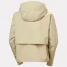 Chaqueta impermeable mujer Helly Hansen beige | Eolo Sanxenxo