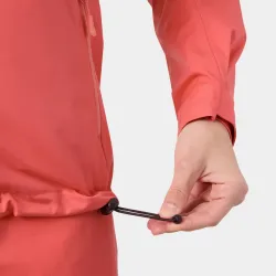 Chaqueta Helly Hansen Crew Hooded 2.0 Mujer Coral Impermeable | EOLO Sanxenxo