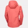 Chaqueta Helly Hansen Crew Hooded 2.0 Mujer Coral Impermeable | EOLO Sanxenxo