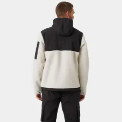 Polar Helly Hansen Patrol Pile Fleece Hombre Blanco Negro | Eolo Sanxenxo