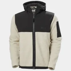 Polar Helly Hansen Patrol Pile Fleece Hombre Blanco Negro | Eolo Sanxenxo