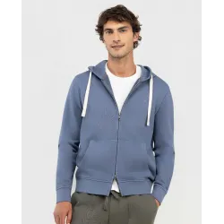 Sudadera azul con capucha El Ganso hombre | Eolo Sanxenxo