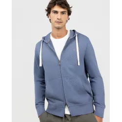Sudadera azul con capucha El Ganso hombre | Eolo Sanxenxo