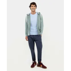 Sudadera verde con capucha El Ganso hombre | Eolo Sanxenxo