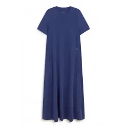 Vestido largo azul Elettra Ecoalf mujer | Eolo Sanxenxo