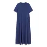 Vestido largo azul Elettra Ecoalf mujer | Eolo Sanxenxo