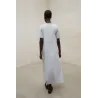 Vestido largo gris Elettra Ecoalf mujer | Eolo Sanxenxo