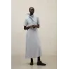 Vestido largo gris Elettra Ecoalf mujer | Eolo Sanxenxo