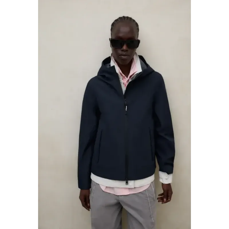 Chaqueta azul marino Venis Ecoalf mujer | Eolo Sanxenxo