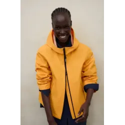 Chaqueta naranja Venis Ecoalf mujer | Eolo Sanxenxo