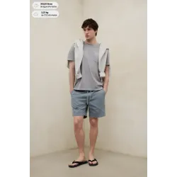 Bermudas azul Ethic Ecoalf hombre | Eolo Sanxenxo