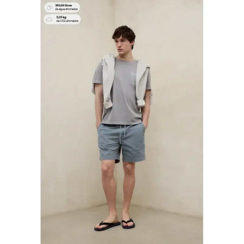 Bermudas azul Ethic Ecoalf hombre | Eolo Sanxenxo