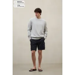 Bermudas Cargo Gris Oscuro Hombre Ecoalf | Moda Sostenible | Eolo Sanxenxo