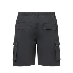 Bermudas Cargo Gris Oscuro Hombre Ecoalf | Moda Sostenible | Eolo Sanxenxo