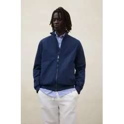 Chaqueta Bomber Azul Marino Hombre Ecoalf | Eolo Sanxenxo