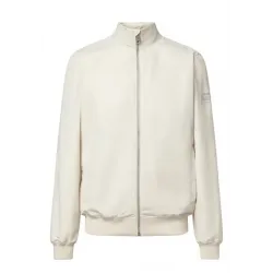 Chaqueta Bomber Beige Hombre Ecoalf | Moda Sostenible | Eolo Sanxenxo