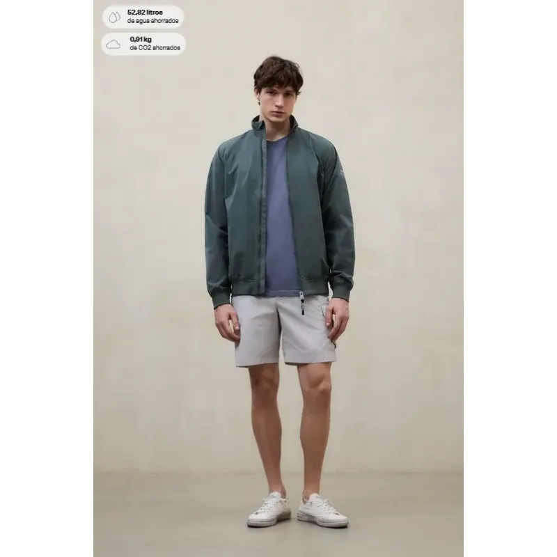 Chaqueta Bomber Verde Hombre Ecoalf | Moda Sostenible | Eolo Sanxenxo