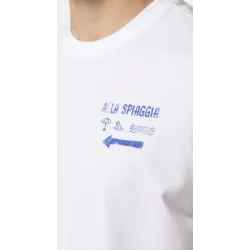 Camiseta Blanca North Sails Hombre To The Beach | Eolo Sanxenxo