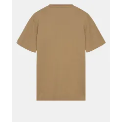 Camiseta Anerkjendt Hombre Beige Bolsillo Estampado | Eolo Sanxenxo