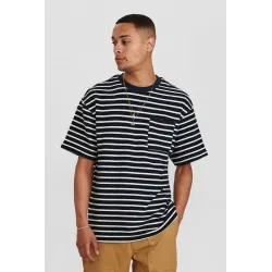 Camiseta de Rayas Anerkjendt Hombre | Estilo Marinero | Eolo Sanxenxo