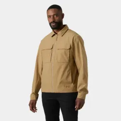Chaqueta Helly Hansen hombre camel | Chaqueta ligera y moderna