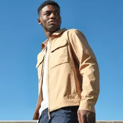 Chaqueta Helly Hansen hombre camel | Chaqueta ligera y moderna