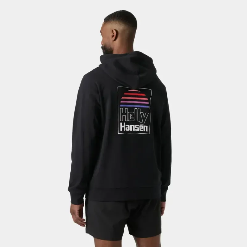 Sudadera Helly Hansen hombre negra | Hoodie con capucha